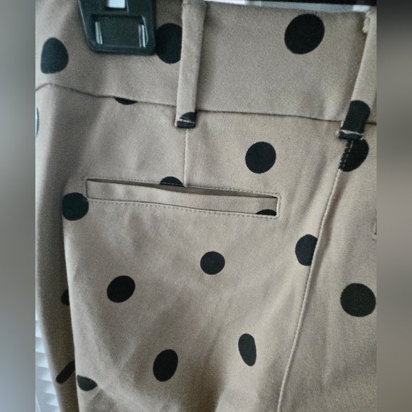 NY&C Low Rise Polka Dot Pants Y2K Retro Sz 2 - Picture 10 of 10